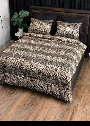 Leopar Çift Kişilik Nevresim takımı