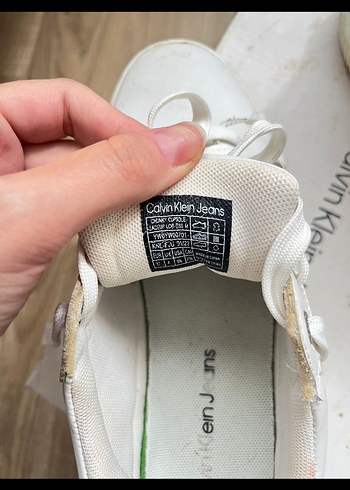 Calvin Klein Calvin Klein Beyaz Kadın Platform Spor Ayakkabı