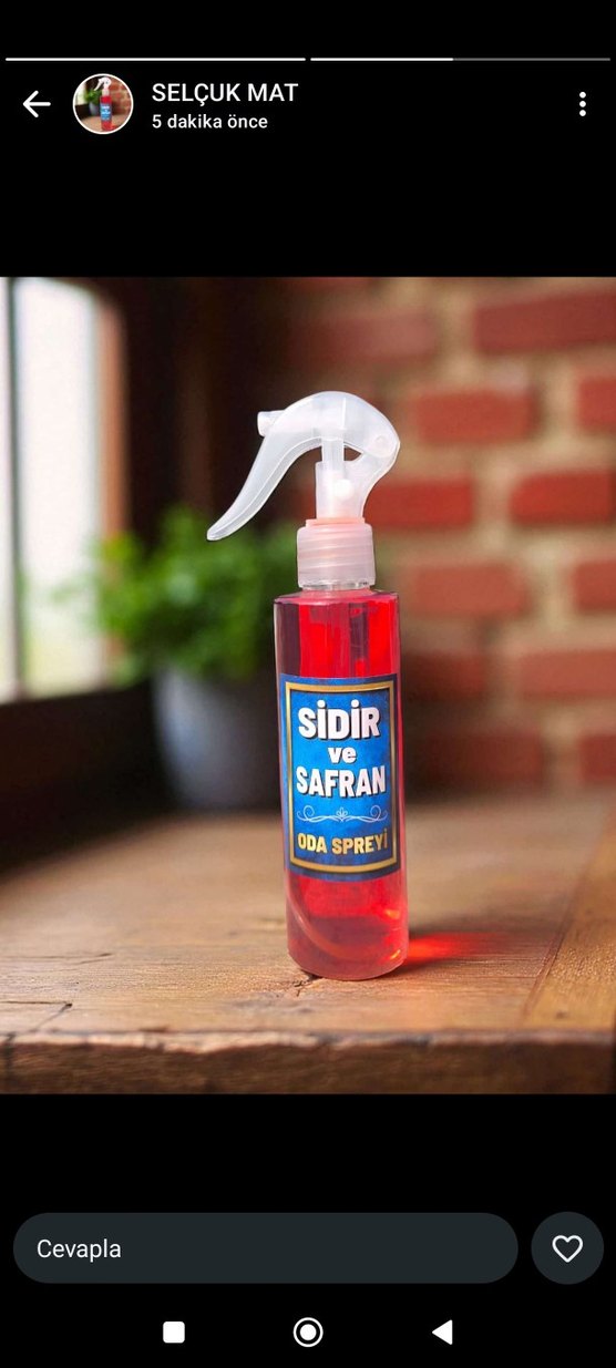 Sidr ve Safran Oda Spreyi - Görsel 2