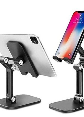Kademeli Katlanabilir Masaüstü Telefon Tablet Standı