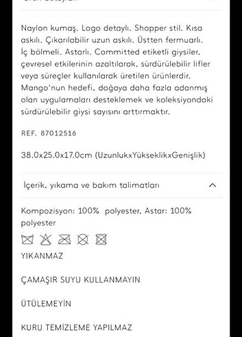 Mango Mango shopper çanta 