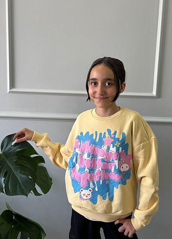 8 Yaş Beden Kız cocuk sweat