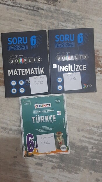 6. Sınıf 3lü test litabı +okuma kitabi