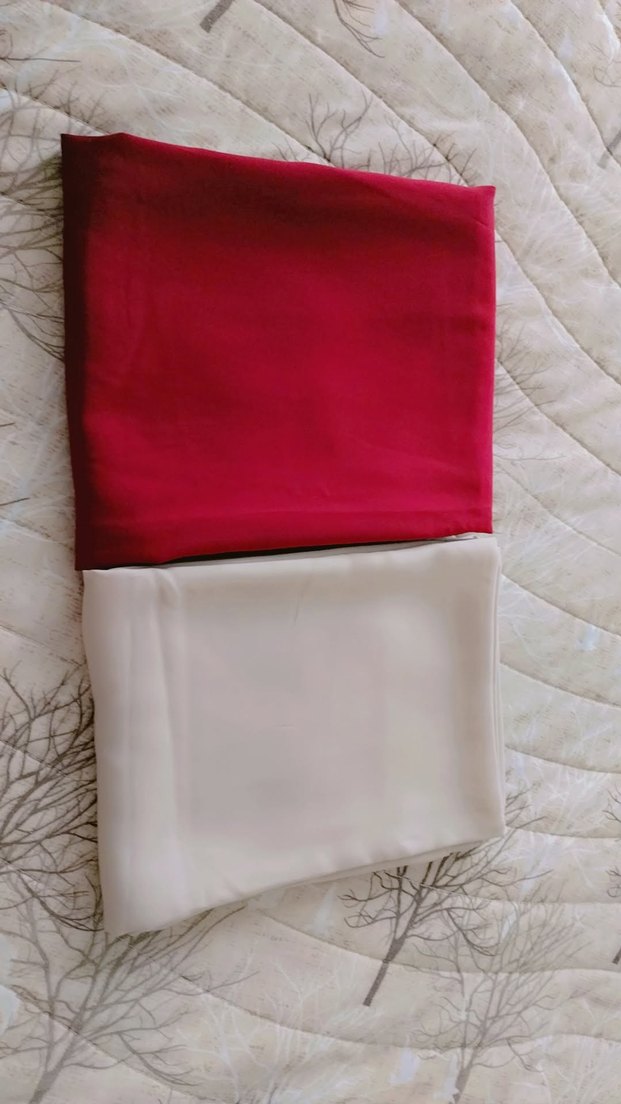 Bordo Kadın Drapeli Şal - Görsel 3