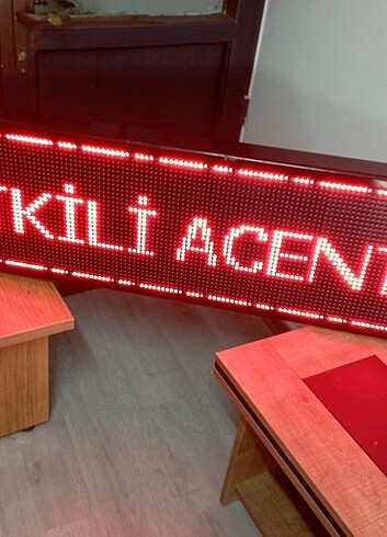Kayan ışıklı Led Tabela