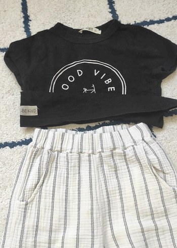 H&M Bebek Erkek Cigit ikili takım