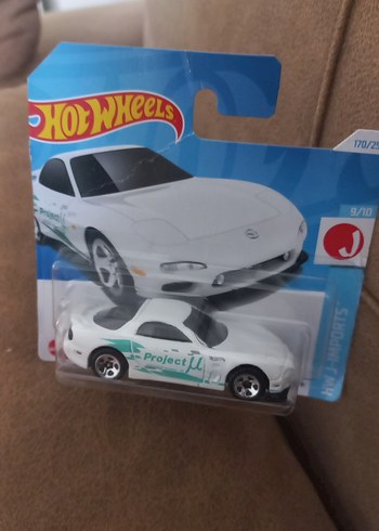 Beyaz Hot Wheels Prolect Oyuncak Araba