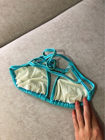 s Beden turkuaz Renk Mavi bikini takımı
