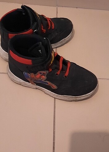 34 Beden Spiderman spor ayakkabi