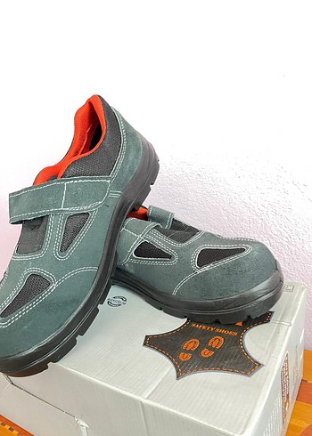 44 Beden Gri Erkek Outdoor Spor Ayakkabı Velcro