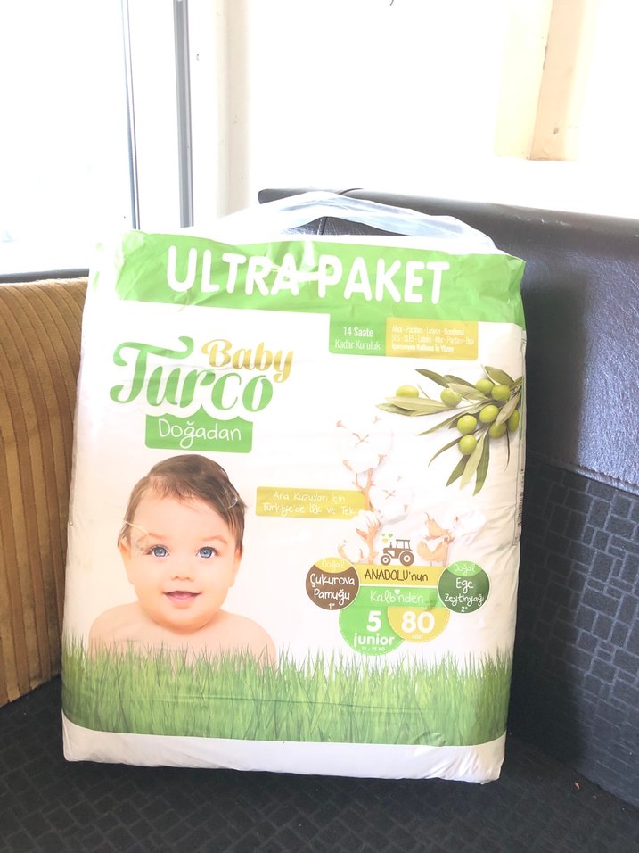 Tuco Doğadan Junior Bebek Bezi 80'li - Görsel 3