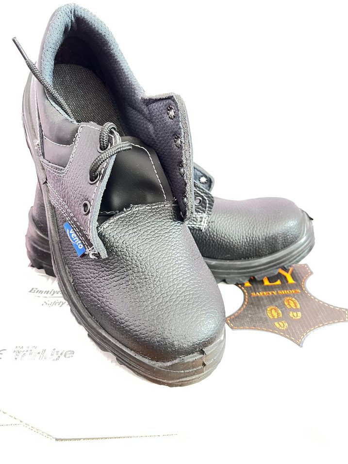 Siyah Erkek Biker Kauçuk deri  Bot - Görsel 3