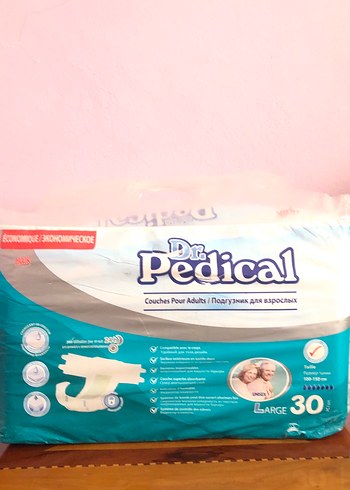 Pedical Large Yetişkin Bezi 29 Adet - Görsel 4