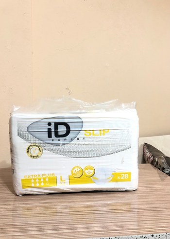 6 Beden: 16+ kg Beden iD Expert Slip hasta bezi Büyük Boy 28'li