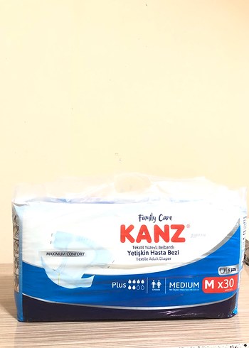 Kanz KANZ Medium Yetişkin Hasta Bezi 30'lu