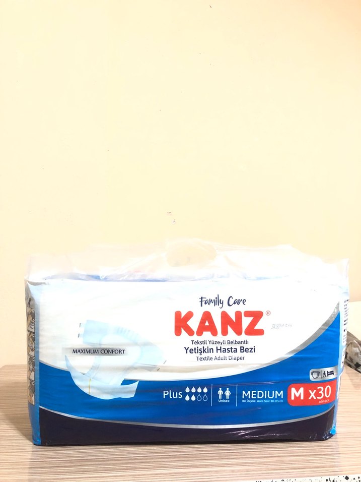KANZ Medium Yetişkin Hasta Bezi 30'lu - Görsel 2