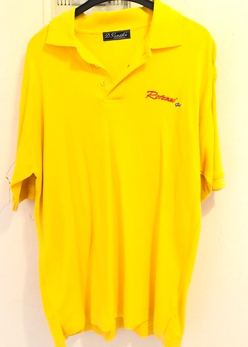 Sarı Erkek Polo Yaka Tişört - Görsel 6