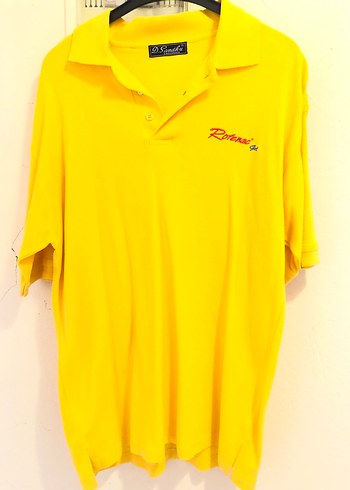 Sarı Erkek Polo Yaka Tişört - Görsel 2