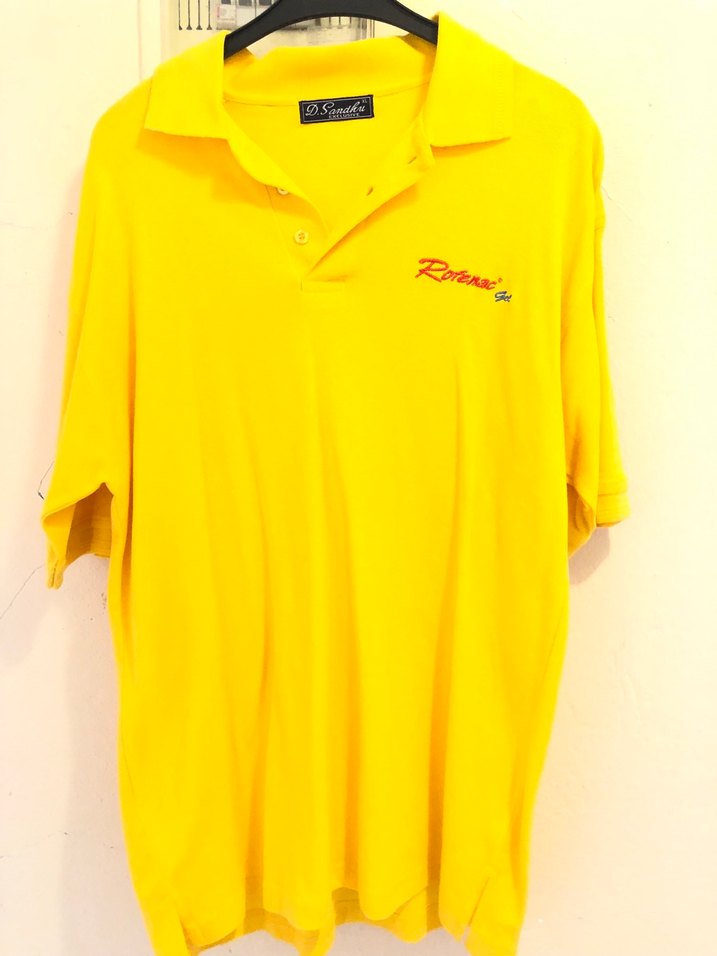 Sarı Erkek Polo Yaka Tişört - Görsel 4