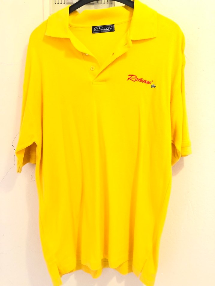 Sarı Erkek Polo Yaka Tişört - Görsel 2