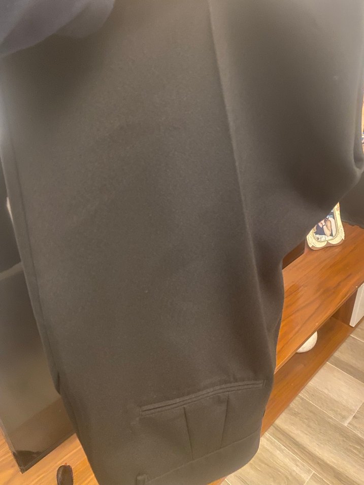 Gri Midi Kumaş Kadın Pantolon - Görsel 5