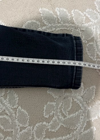 Sokak Stili Lacivert Skinny Kot Pantolon - Görsel 4