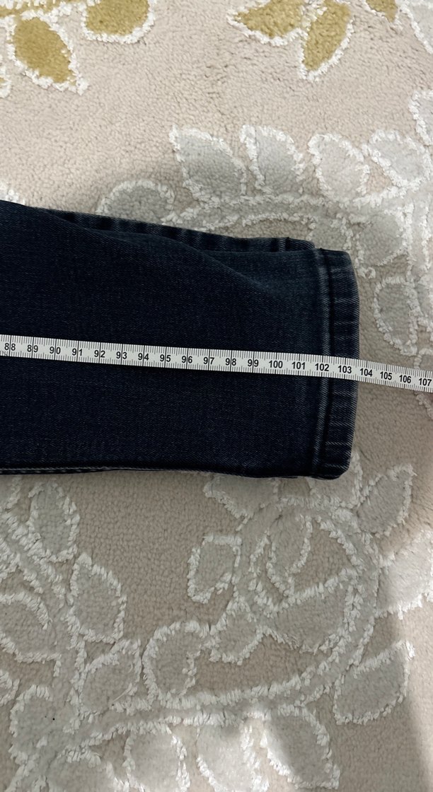 Sokak Stili Lacivert Skinny Kot Pantolon - Görsel 4
