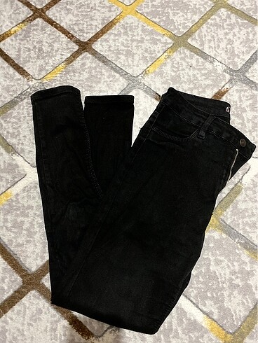 Diğer Kadın Siyah Kot Pantolon