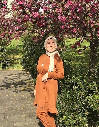 Fırfırlı Tesettür Takım