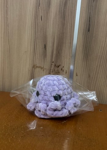 Pastel Mor Peluş Ahtapot Oyuncak - Görsel 2