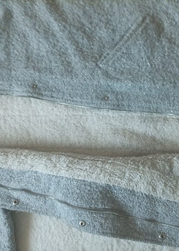 Gri Kürklü Kız Çocuk Kaban - Görsel 3