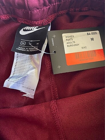 m Beden bordo Renk Nike Eşofman Altı