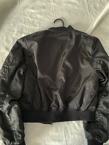 Pull and Bear Pull and Bear Siyah Bomber Ceket