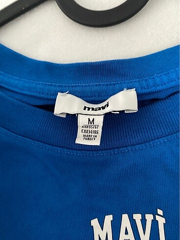 m Beden 2 Adet Mavi Jeans Tshirt