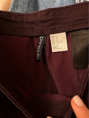 H&M Hm bordo pantolon