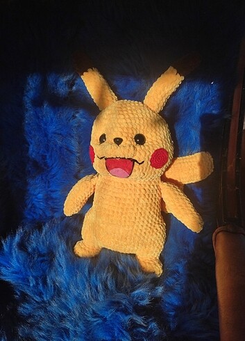  Beden Amigurumi pikaçu 45cm #amigurumipikaçu