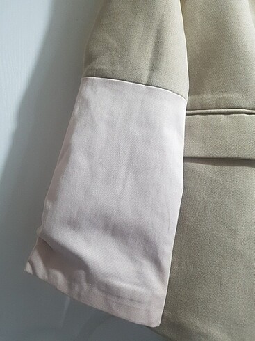 Krem Kadın Blazer Ceket - Görsel 2