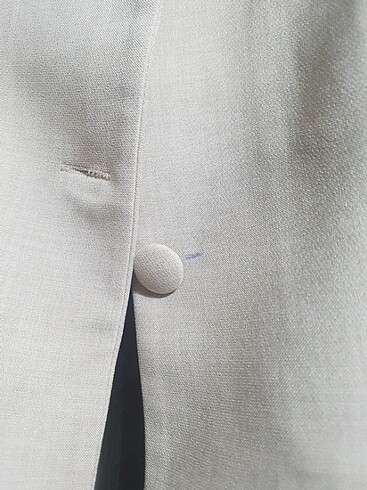 Krem Kadın Blazer Ceket - Görsel 3