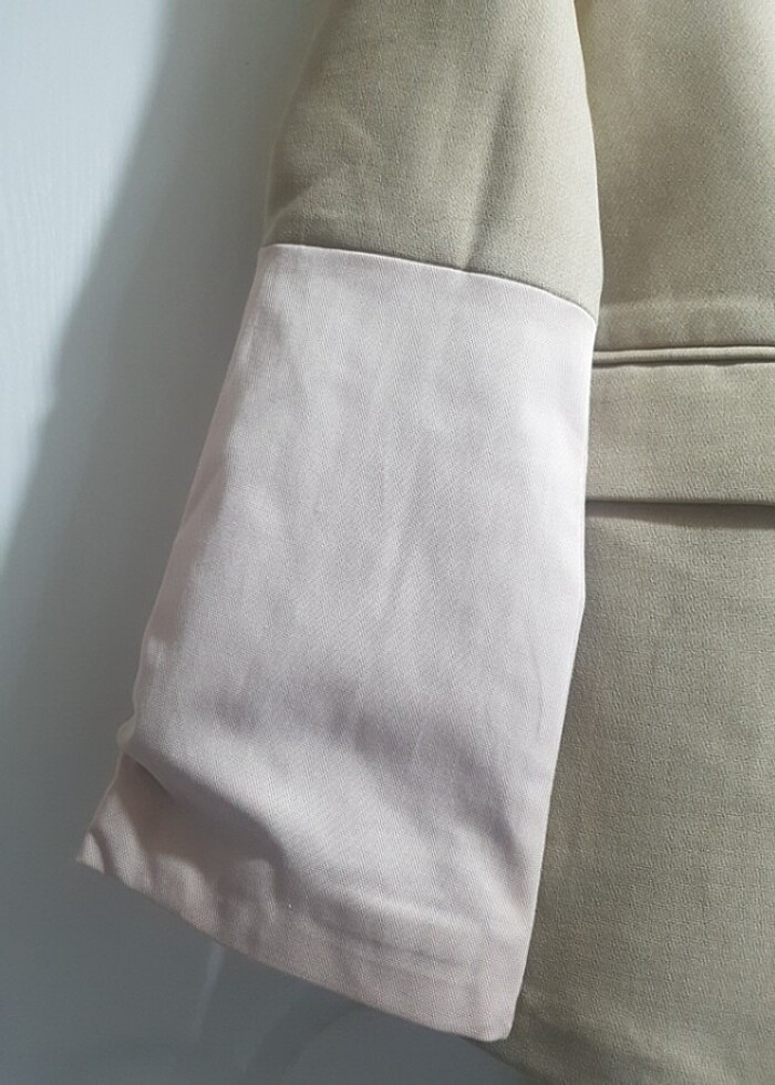 Krem Kadın Blazer Ceket - Görsel 2