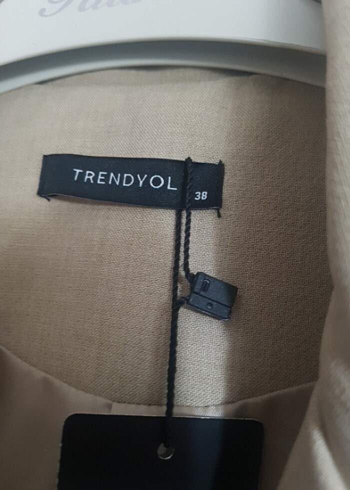 Krem Kadın Blazer Ceket - Görsel 5