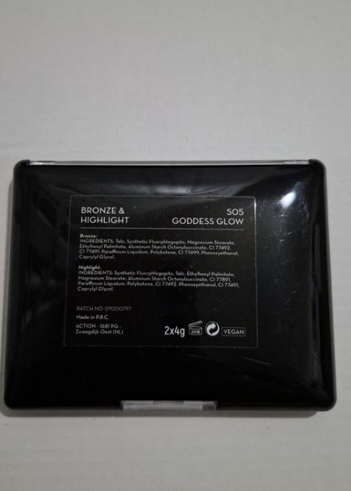 Max & More Bronzer + Highlighter Paleti / Vegan - Görsel 3