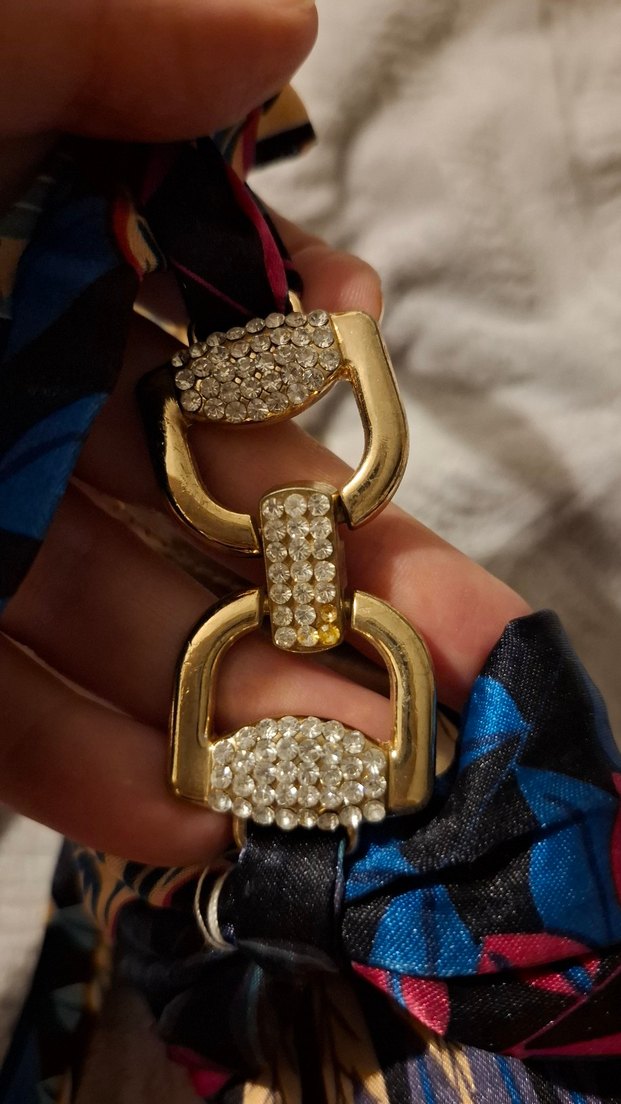 Avangart Bağlama Detaylı Platform Topuklu Taşlı Kadın Ayakkabı - Görsel 5