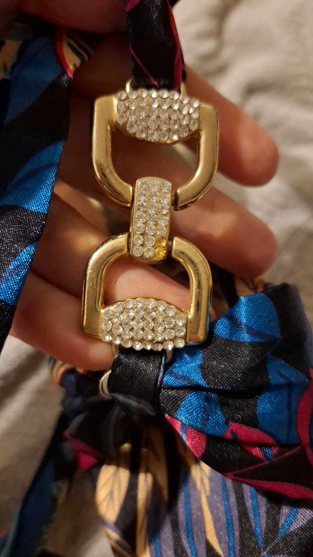 Avangart Bağlama Detaylı Platform Topuklu Taşlı Kadın Ayakkabı - Görsel 4