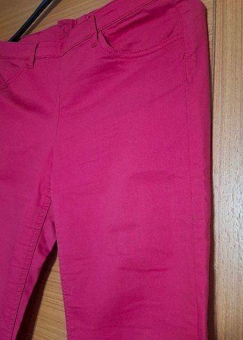 H&M HM Pembe Yüksek Bel Pantolon