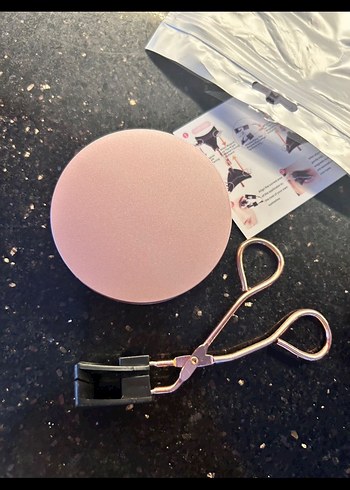 Kahverengi Işıltılı Takma Kirpik Seti - Görsel 5