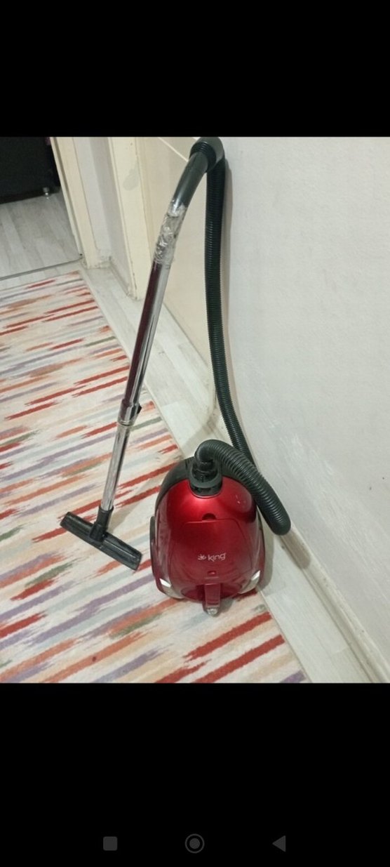 toz torbalı king elektrik süpürgesi - Görsel 5