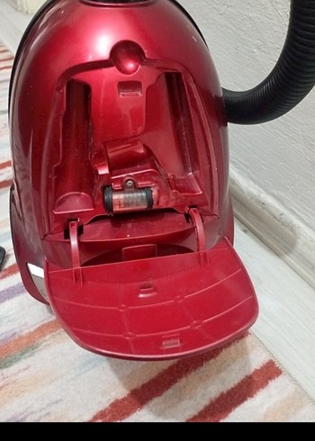 Kırmızı King Elektrikli Süpürge - Görsel 5