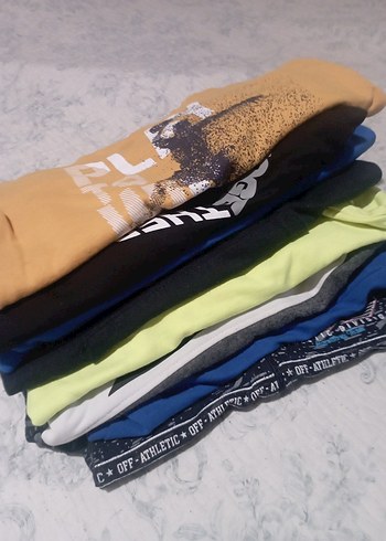 8 adet 6 8 yaş sweatshirter - Görsel 11