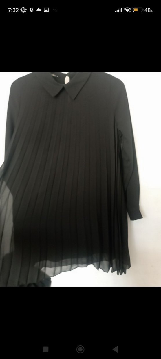 sıfır gibidir şifon tunik elbise - Görsel 4