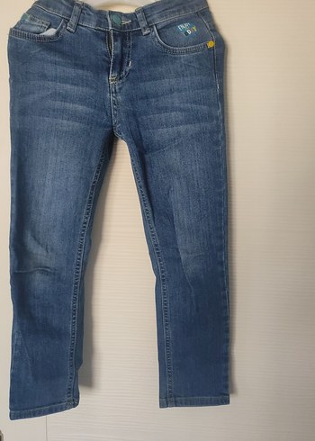 Erkek Çocuk Mavi Denim Pantolon